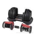 gym equipment 40kg dumbbell weights adjustable dumbbell set